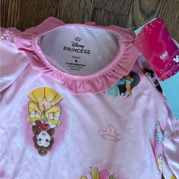 Disney Princess Pink Nightgown for Kids - Picture 2 of 4